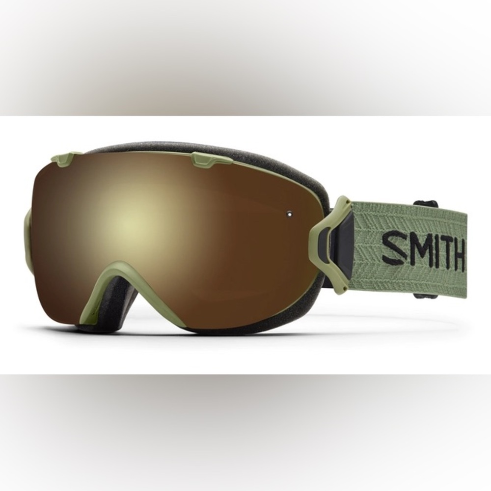 Smith I/OS Goggles – Olive Frame / Gold Sol-X Mirror - Picture 2 of 6